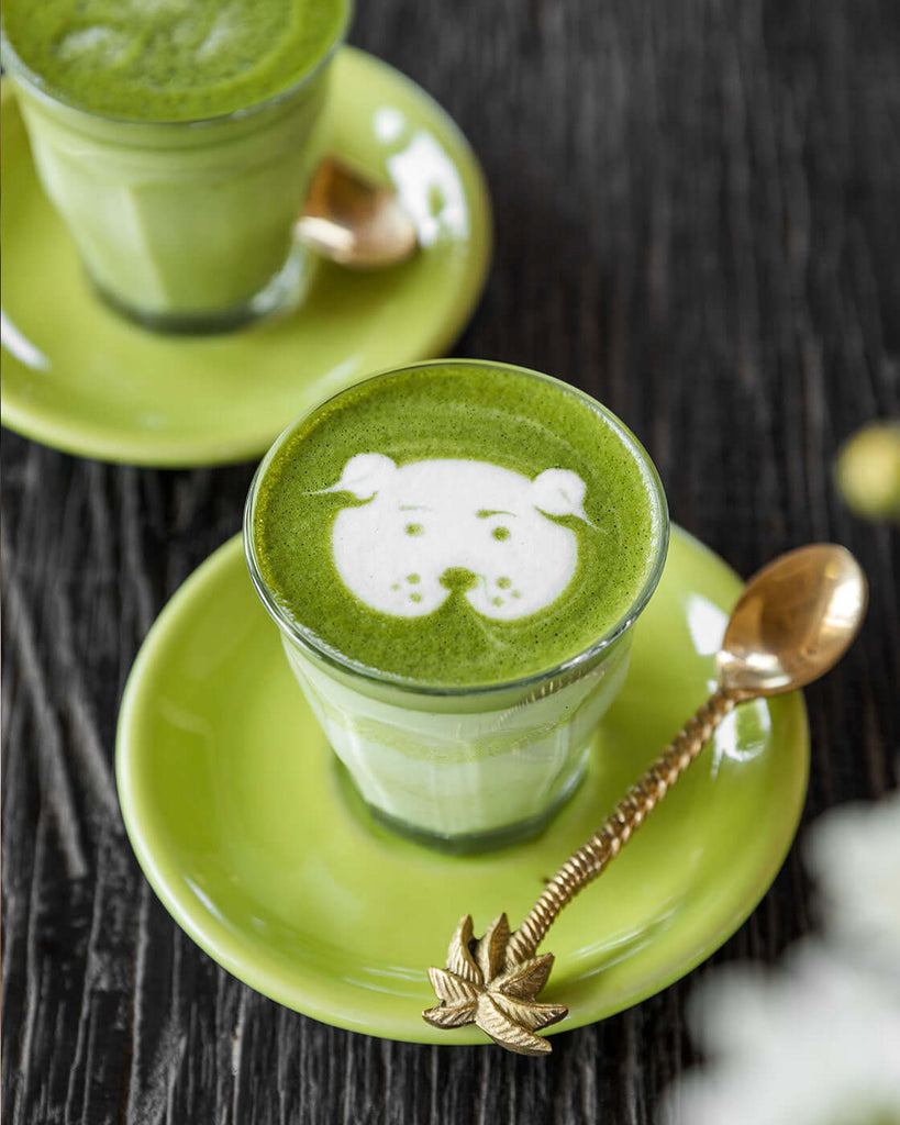 The best matcha latte in Bali with your choice of almond, coconut, soy or cow milk, only at Matcha Cafe Bali